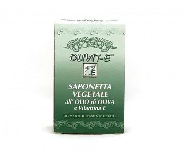 Saponetta Vegetale all'Olio di Oliva e Vitamina E 100g - Fratelli Risso